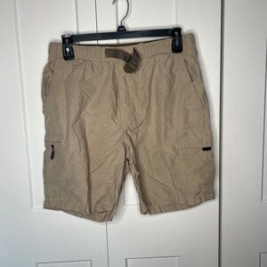 Columbia Tan Cargo Hiking Shorts Men's Size Medium